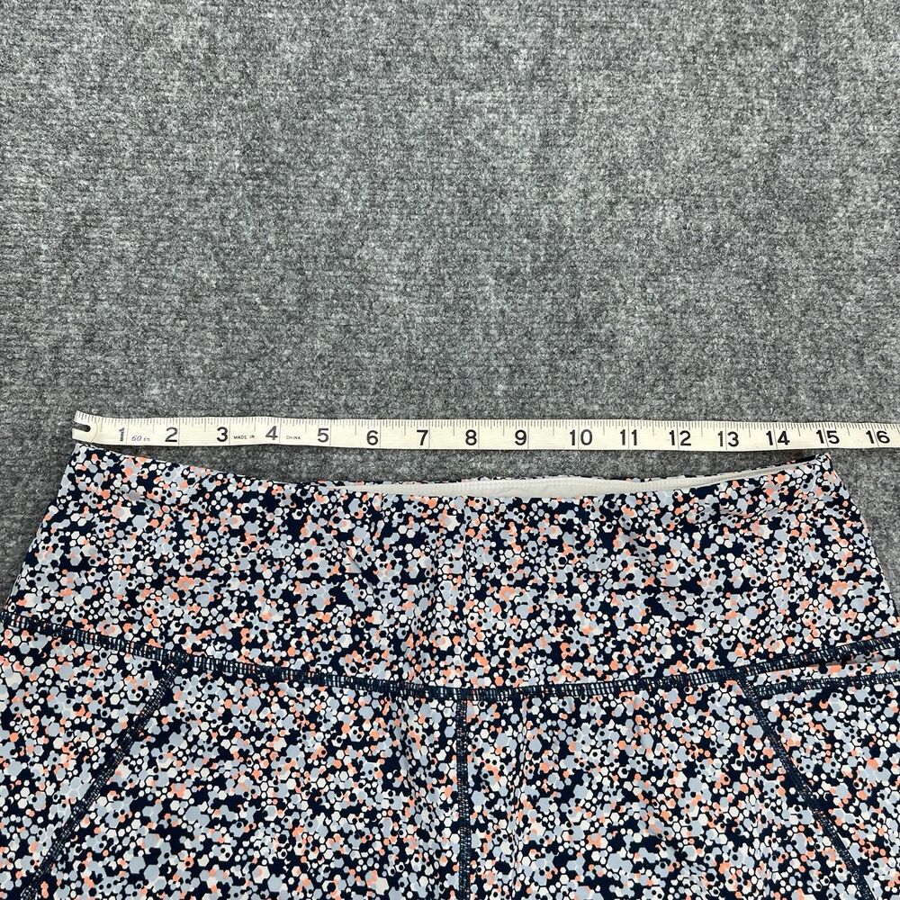 Sweaty Betty The Power Pocket 7/8 Leggings Womens XL Hexagon Blue Orange Dot - Picture 8 of 10